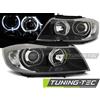 Tuning-Tec Coppia Fanal FARI ANTERIORI ANGEL EYES Led NERI serie 3 BMW E90 91 03.2005- 2011
