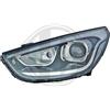 Diederichs Faro fanale anteriore Sinistro ix35 2014- HIR2 per reg elettr no motor