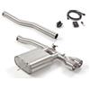 Ragazzon Posteriore inox con terminali rotondi Mini F56 2014>>2024(5612)