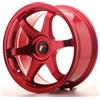 japan racing Un Cerchio in Lega Personalizzato Japan Racing JR3 17x7 ET20-40 Rosso