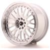 JAPAN RACING Un Cerchio in Lega Japan Racing JR10 18x9.5 ET18 5x100/112 Argento Lavorato