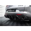 MAXTON DESIGN DIFFUSORE DAM POSTERIORE CENTRALE TUNING PER ALFA ROMEO STELVIO 2016-2020 NERO