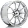 Jr Wheels Un cerchio JR Wheels JR37 15x7 ET38 4x100 Argento lavorato Face