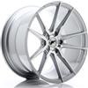 Jr Wheels Un cerchio Ruote JR JR21 20x11 ET30-50 5H PERSONALIZZATO Silver Machined Face