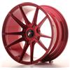 JAPAN RACING Un Cerchio in Lega Personalizzato Japan Racing JR21 18x9.5 ET20-40 Platino