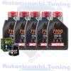 Motul Kit Tagliando Olio Motul 7100 10W50 Per Yamaha XV1900 A Midnight Star�2011>2015
