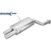Inoxcar bmw Serie 3 E46 323I-CI-XI 170CV 328CI 193CV 1998-2000 Posteriore con uscita 2 x