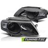 Tuning Tec Coppia FARI ANTERIORI NERI adatti a VW PASSAT B6 3C 03.05-10 -LPVWW6