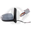 Diederichs SPECCHIO Retrovisore Destro COMPATIBILE FORD C-MAX 03.2015- 2019 BASE 8 PIN