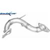 INOXCAR DOWNPIPE tubo di scarico libero CAT 2 sonde CLIO 4 RS TROPHY 220 EDC 1.6 TURBO
