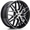 Jr Wheels Un cerchio JR Wheels JR28 17x7 ET40 5x112 Nero Lucido Superficie