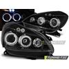 Tuning Tec Coppia Fari Fanali Anteriori Tuning CLIO 3 2005 > 2009 Nero ANGEL EYES