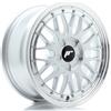 Jr Wheels Un cerchio JR JR23 16x7 ET20-45 5H CUSTOM Hyper Silver con bordo lavorato