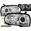 Tuning-Tec Fari Angel Eyes cromati per VW Golf 3 09.91-08.97 - LPVW03