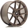 Jr Wheels Un cerchio JR Wheels JR30 17x8 ET20-40 5H PERSONALIZZATO Bronzo opaco