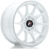Jr Wheels Un cerchio cerchione in lega Japan Racing JR11 15x7 ET30 4x100/114 Bianco