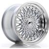 Jr Wheels Un cerchio JR JR9 17x10 ET20 5x112/120 Argento con bordo lavorato e