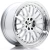 Jr Wheels Un cerchio JR Wheels JR10 17x8 ET20 4x100/108 Silver Machined Face