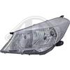 Diederichs Faro fanale anteriore Sinistro YARIS 11->> grigio DEPO H4 per reg. el. (motori
