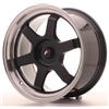 JAPAN RACING Un Cerchio in Lega Personalizzato Japan Racing JR12 18x9 ET25-27 Nero Opaco