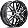 Jr Wheels Un cerchio JR Wheels JR28 17x7 ET40 4x100 Nero Lucido Superficie