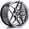 Jr Wheels Un Cerchio in Lega Personalizzato Japan Racing JR34 18x9 ET20-42 5H Nero