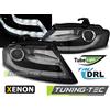 Tuning-Tec Fari allo xeno con luci diurne a LED nere per Audi A4 B8 04.08-11 -LPAUD2