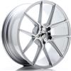 Japan Racing Un Cerchio in Lega Personalizzato Japan Racing JR30 20x8.5 ET20-42 Argento 5H
