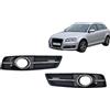KITT Coperchi fendinebbia Griglie per AUDI A3 Facelift 8P1 08-12 S3 Sline Design