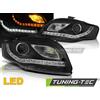 Tuning-Tec Fari anteriori diurni neri per Audi A4 B7 11.04-03.08 - LPAUE5