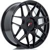 Jr Wheels Un cerchio JR Wheels JR18 17x7 ET20-40 5H PERSONALIZZATO Nero lucido