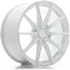 Jr Wheels Un Cerchio in Lega JR SL02 18x8,5 ET20-45 5H PERSONALIZZATO Bianco