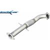 INOXCAR DOWNPIPE tubo di scarico libero con flessibile 2 CAT - Diam. 76 J OPC 2.0 TURBO