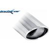 INOXCAR Posteriore con uscita singola ovale 120x80 mm YARIS 1.8 TS 133CV 2006--