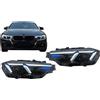 KITT Fari a LED per BMW 3 F30 F31 Berlina Touring Upgrade al design G20 2024