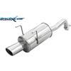 InoxCar Fiat 500 1.4 16V (100CV) 2007-- Posteriore con uscita singola ovale 90x70