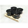 Concaver Set di CVR1 20x10 ET20 5x112 Nero lucido
