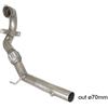 Ragazzon DOWNPIPE tubo di scarico libero Gr. N Volkswagen Golf Mk7.5 (typ(4770)