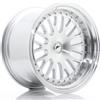 Jr Wheels Un cerchio JR Wheels JR10 18x10,5 ET12-25 PERSONALIZZATO Silver Machined Face