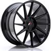 JAPAN RACING Un Cerchio in Lega Personalizzato Japan Racing JR22 20x10 ET20-40 5H Nero