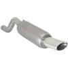 Ragazzon Posteriore inox con terminale ovale Alfa Romeo MiTo(955) 2008>>2018(2243)