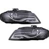 KITT Specials Fari LED DRL Luci di marcia diurna per Audi A4 B8 8K 2009-10.2011 Nero
