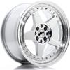 Jr Wheels Un cerchio JR Wheels JR6 17x8 ET35 4x100/114 Silver Machined Face