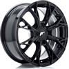 Jr Wheels Un cerchio JR Wheels JR49 16x7 ET20-42 4H PERSONALIZZATO Nero lucido