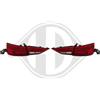 Tuning-Tec Coppia Fari KIT FANALI POSTERIORI ADATTI AUDI A3 8V 2016-2020 ROSSO led tuning