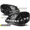 Tuning-Tec Fari anteriori diurni neri per VW Polo 9N3 04.05-09 -LPVWA6