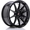 JAPAN RACING Un Cerchio cerchione Lega Japan Racing JR11 18x8.5 ET35 4x100/114.3 Nero lucido