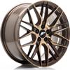 Jr Wheels Un cerchio JR JR28 17x8 ET40 5x112 Bronzo Platino