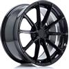 Jr Wheels Un cerchio JR JR37 17x8 ET20-40 5H PERSONALIZZATO Nero lucido