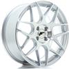 Jr Wheels Un cerchio JR Wheels JR18 17x7 ET40 4x100 Silver Machined Face
